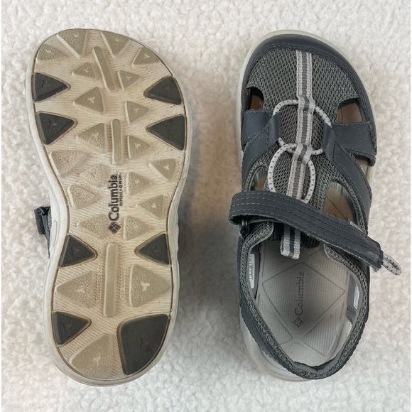 COLUMBIA • Grey Omni-Grip Techsun Wave Velcro Sandals - Picture 11 of 16